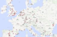 Шокиращата карта на секциите, които ще бъдат закрити (в червен цвят) в Европа